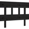 Tête de lit Noir 103,5x3x81 cm Bois massif de pin 819109>Vidaxl Best