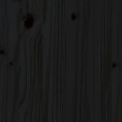 Vidaxl Tête de lit Noir 96x4x100 cm Bois massif de pin 817824* Tête De Lit