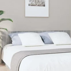 Tête de lit Sonoma gris 200x1,5x80 cm Bois d'ingénierie 816977>Vidaxl Clearance