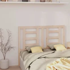 Vidaxl Tête de lit 126x4x100 cm Bois massif de pin 818810* Tête De Lit
