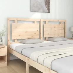 Vidaxl Tête de lit 185,5x4x100 cm Bois massif de pin 817955* Tête De Lit