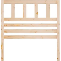 Vidaxl Tête de lit, 96x4x100 cm Bois massif de pin* Tête De Lit