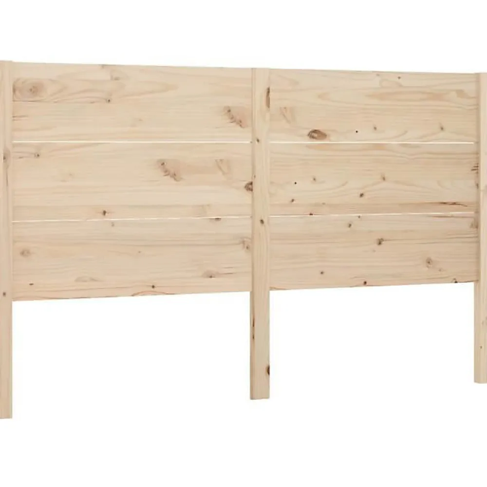 Vidaxl Tête de lit 166x4x100 cm Bois massif de pin 818730* Tête De Lit