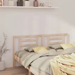 Vidaxl Tête de lit 206x4x100 cm Bois massif de pin 818840* Tête De Lit
