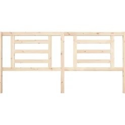 Vidaxl Tête de lit 206x4x100 cm Bois massif de pin 818840* Tête De Lit