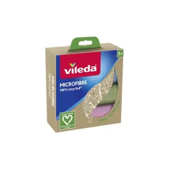 Vileda - Pack de 6 - Lavette MF recyclée x3* Chiffon