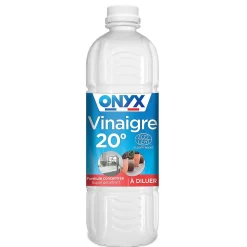 Onyx Vinaigre 20° formule concentrée 1L* Vinaigre Ménager
