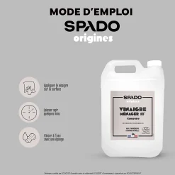 Gloss Vinaigre blanc ultra concentré 18° Spado Origines* Vinaigre Ménager