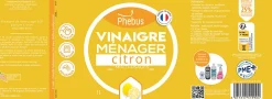 Vinaigre de nettoyage surpuissant 9,5° Phébus citron 1L><noscript><img width=