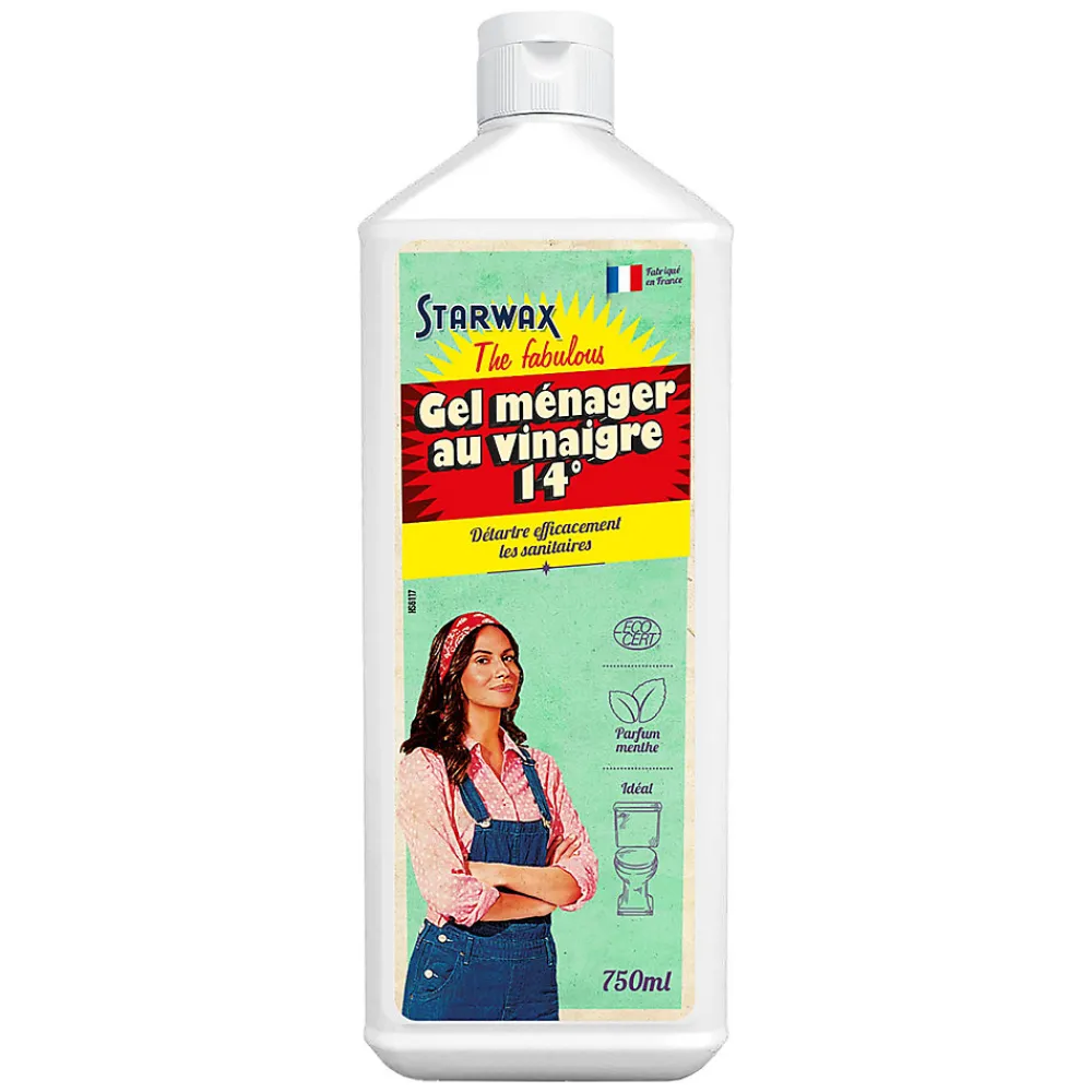 Vinaigre gel ménager a 14° Starwax The fabulous 750ml>Starwax Fabulous New