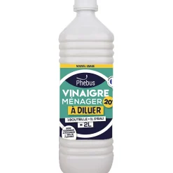 Phebus Vinaigre ménager à diluer 20° 1L* Vinaigre Ménager
