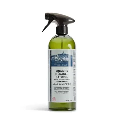 Vinaigre ménager ECOCERT parfumé à la lavande bio La Corvette 750ml* Vinaigre Ménager