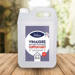 Phebus Vinaigre ménager surpuissant 14° 5L* Vinaigre Ménager