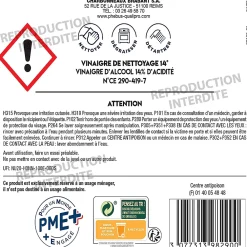 Phebus Vinaigre ménager surpuissant 14° 5L* Vinaigre Ménager