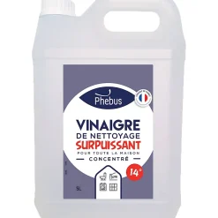 Phebus Vinaigre ménager surpuissant 14° 5L* Vinaigre Ménager