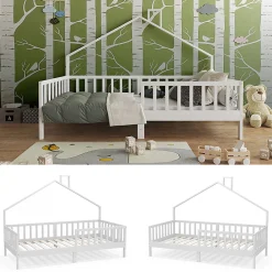 Vitalispa Lit cabane Blanc 90x200 cm>Vitalispa® Sale