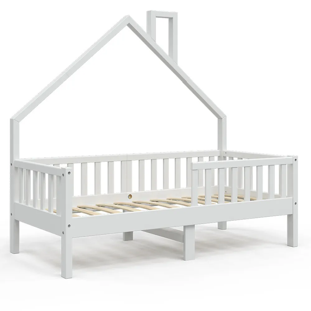 Vitalispa Lit cabane Blanc 80x160 cm>Vitalispa® New