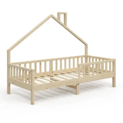 Vitalispa Lit de maison Naturel bois 90x200 cm>Vitalispa® Online