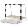 Vitalispa Lit denfant Blanc 80x160 cm avec tiroir>Vitalispa®