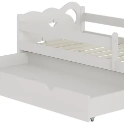 Vitalispa® Vitalispa Lit pour enfant Blanc 80x160 cm avec tiroir, sans matelas*Enfant Lit Enfant