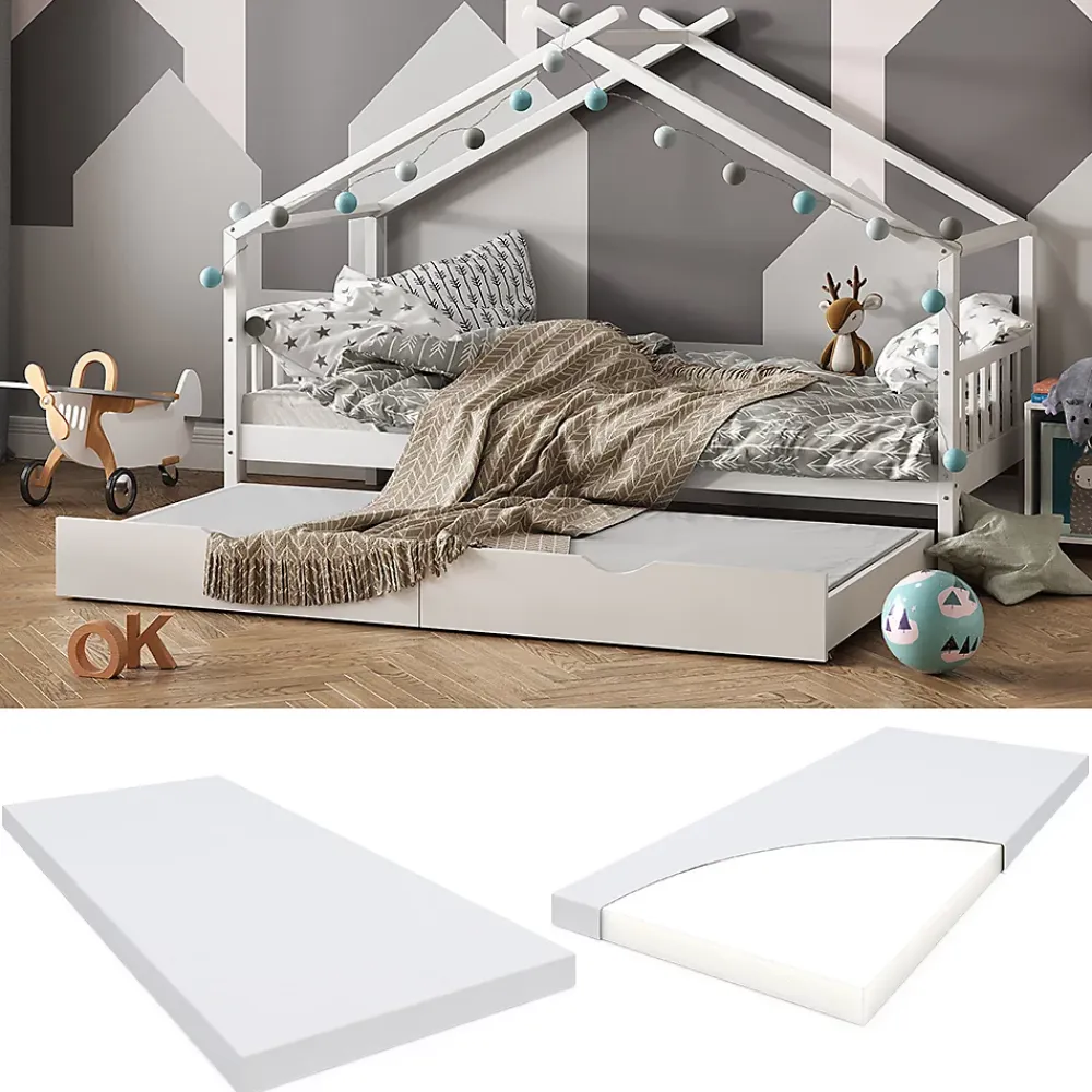 Vitalispa® Vitalispa Matelas pour enfants Blanc 90x190cm H2 Degré de dureté* Matelas