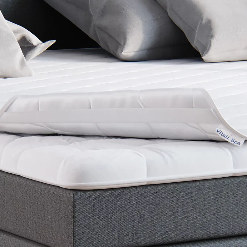 Vitalispa® Vitalispa Protège-matelas Blanc 180x200cm Surpiqûre* Surmatelas
