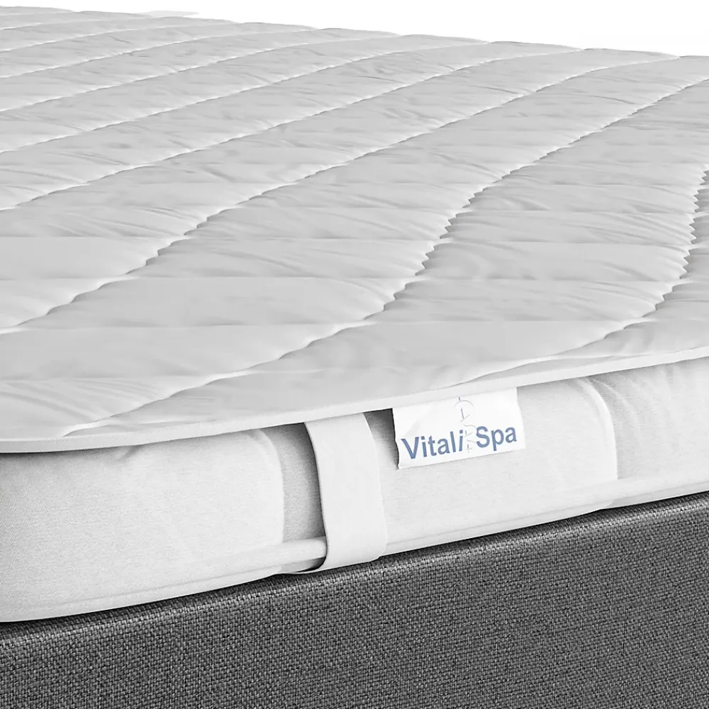 Vitalispa® Vitalispa Protège-matelas Blanc 180x200cm Surpiqûre* Surmatelas