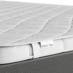Vitalispa Protège-matelas Blanc 90x200cm><noscript><img width=