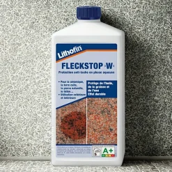 Vlekstop W - Imprégnation spéciale pour la brique, la pierre et le béton - - 1 L><noscript><img width=