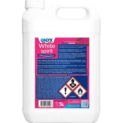 Onyx White Spirit désaromatisé diluant nettoyant 5L* White Spirit