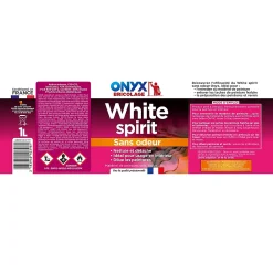 Onyx White Spirit sans odeur bricolage 1 L* White Spirit